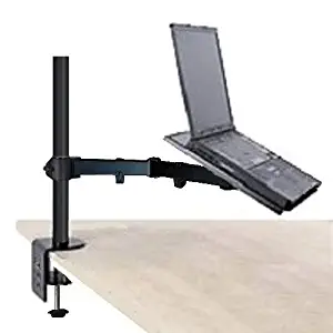 EZM Notebook/Laptop Arm Extenstion Mount Desktop Stand Clamp with Grommet Mount Option (002-0005)