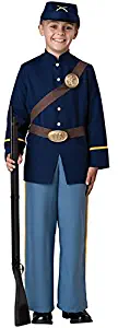 InCharacter Civil War Soldier Child Costume, X-Large (12)