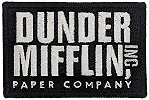 Dunder Mifflin Inc - The Office Embroidered Patch - 2x3 (Iron-On)