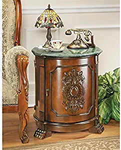 Design Toscano Tambour Manor End Table
