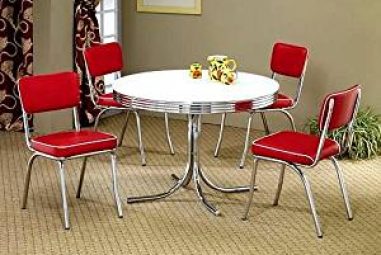 Best chrome kitchen table and chairs