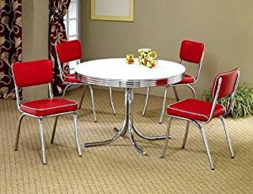 Best chrome kitchen table and chairs